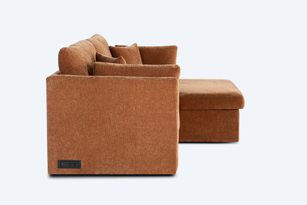 nova sleeper sectional sofa
