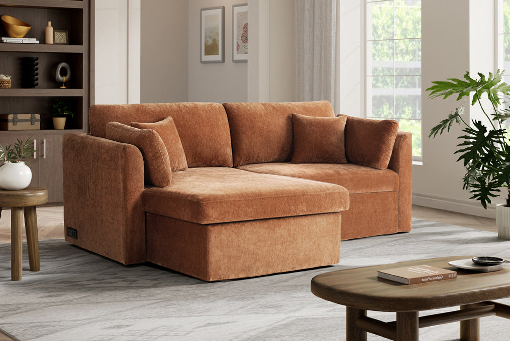 nova sleeper sectional sofa