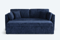 blue ink - chenille