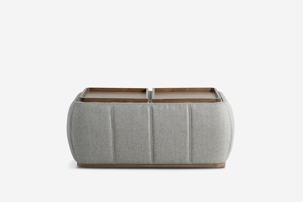 Optic Multifunctional Ottoman with Storage