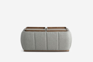 Optic Multifunctional Ottoman with Storage