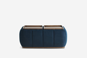 Optic Multifunctional Ottoman with Storage