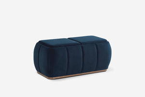 Optic Multifunctional Ottoman with Storage