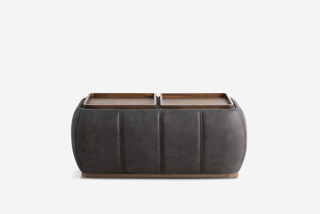 Optic Multifunctional Ottoman with Storage