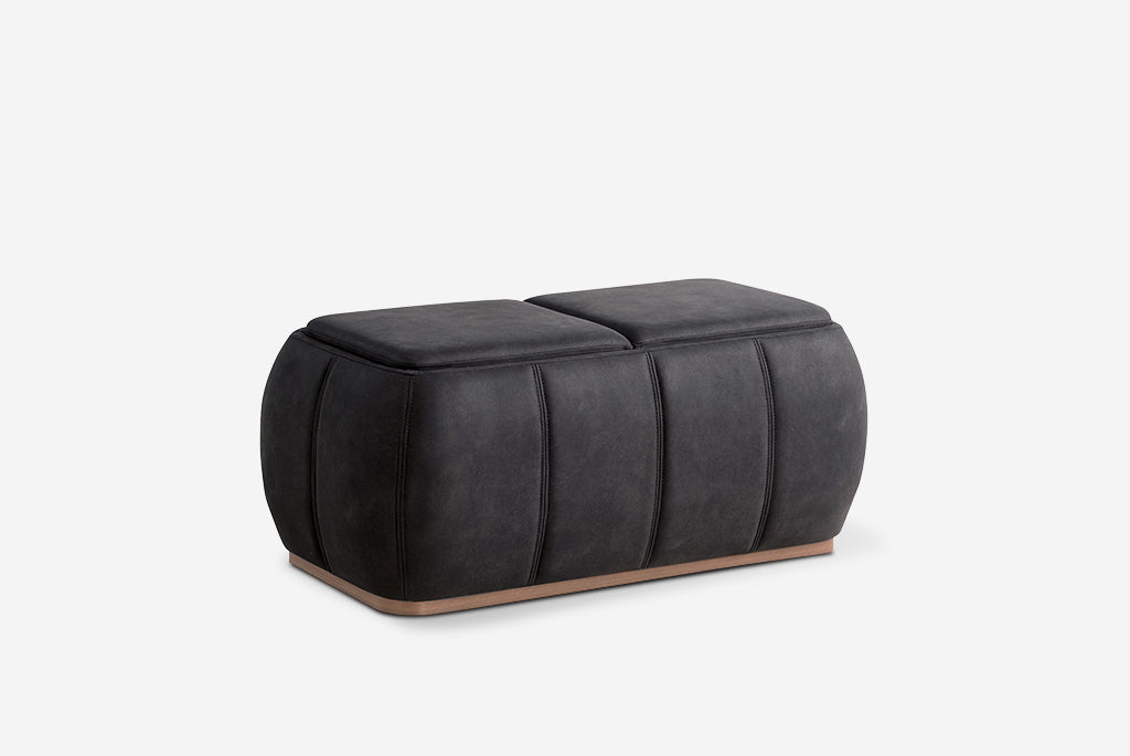 Optic Multifunctional Ottoman with Storage