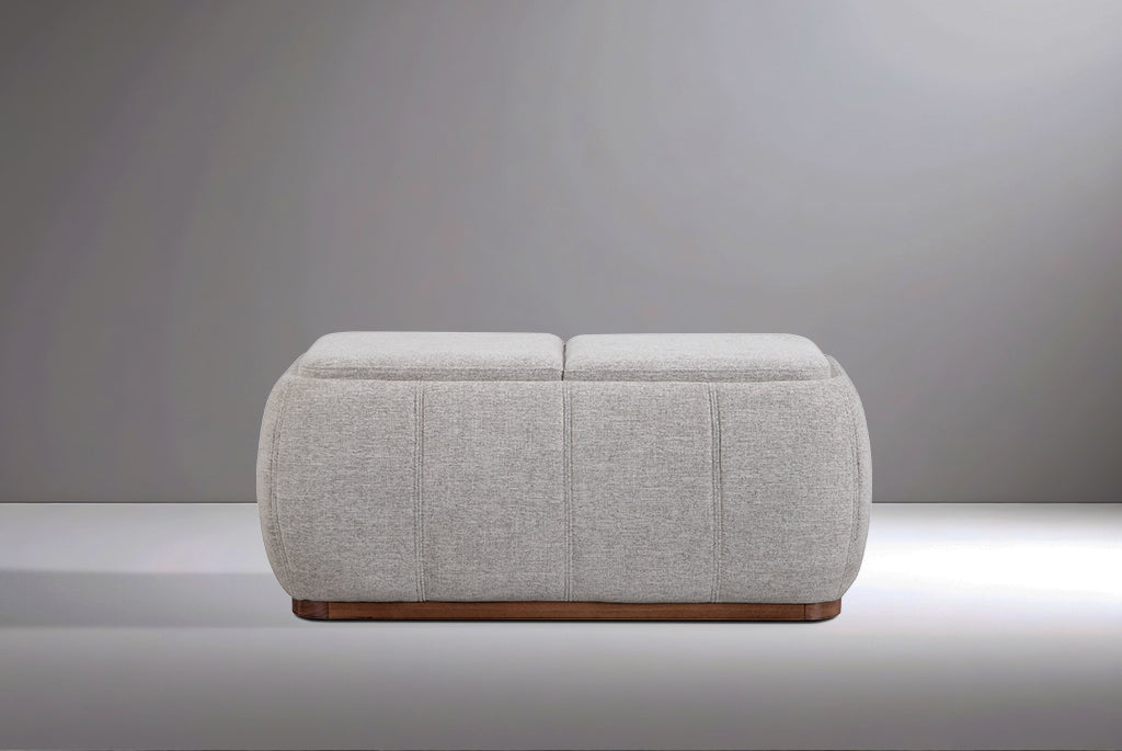 Optic Multifunctional Ottoman with Storage