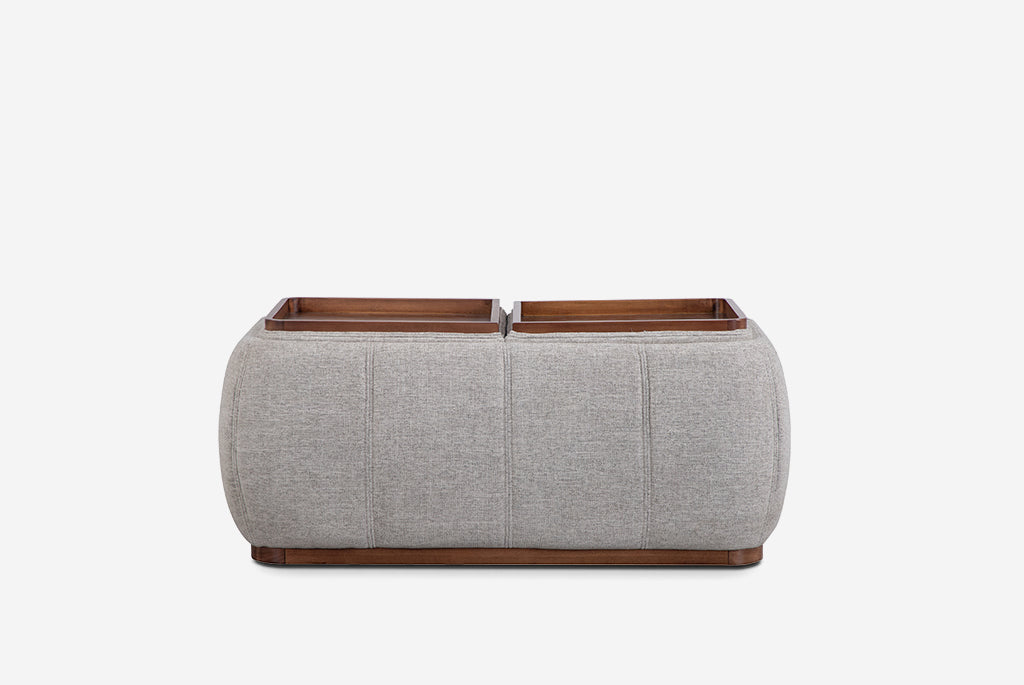 Optic Multifunctional Ottoman with Storage