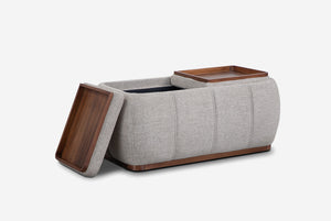 Optic Multifunctional Ottoman with Storage