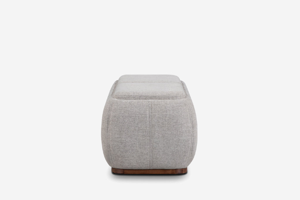 Optic Multifunctional Ottoman with Storage