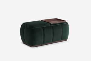 Optic Multifunctional Ottoman with Storage