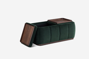 Optic Multifunctional Ottoman with Storage