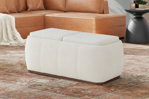 Optic Multifunctional Ottoman with Storage
