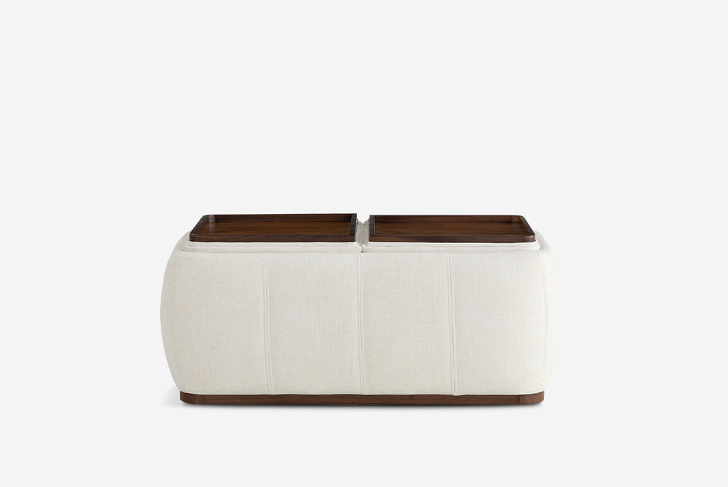 Optic Multifunctional Ottoman with Storage