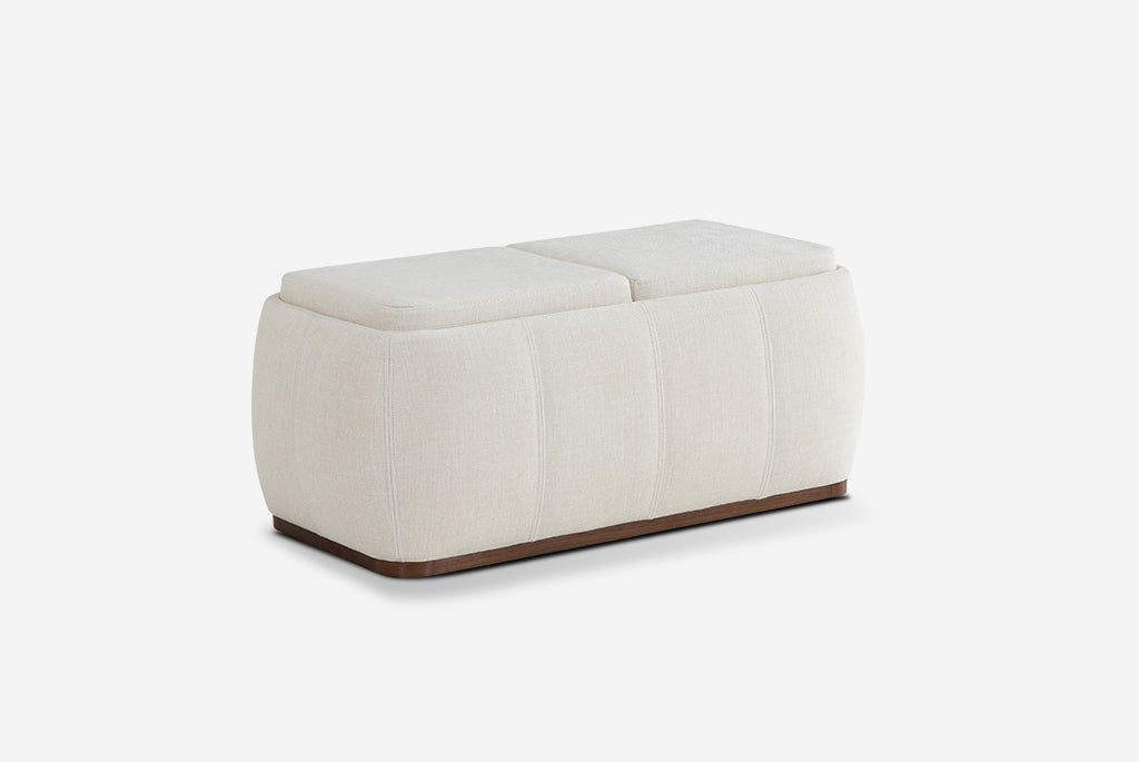 Optic Multifunctional Ottoman with Storage