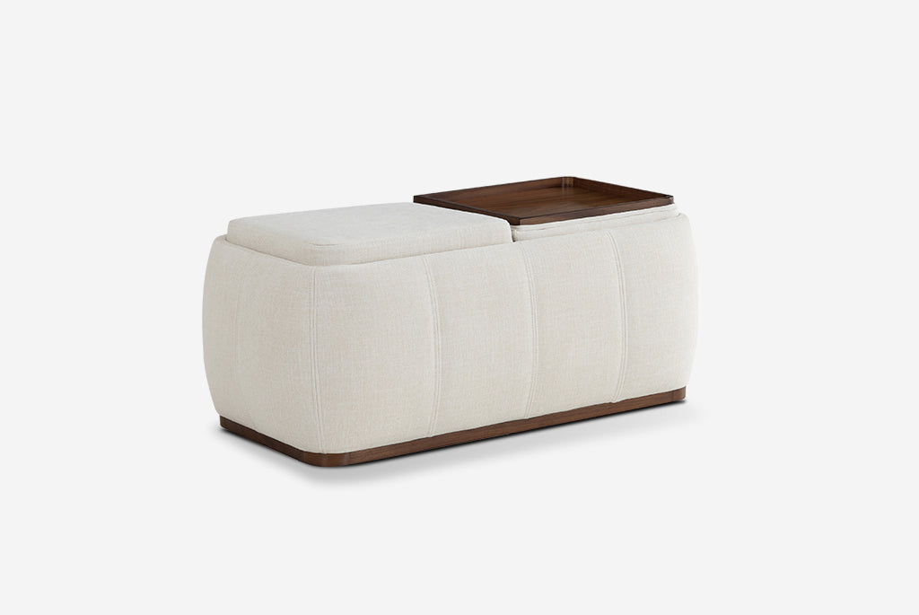 Optic Multifunctional Ottoman with Storage