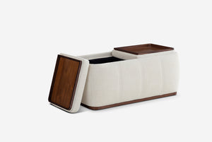 Optic Multifunctional Ottoman with Storage