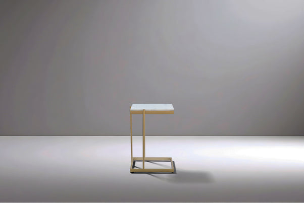 Marble C-Side Table