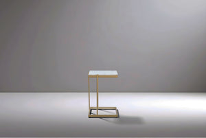 Marble C-Side Table