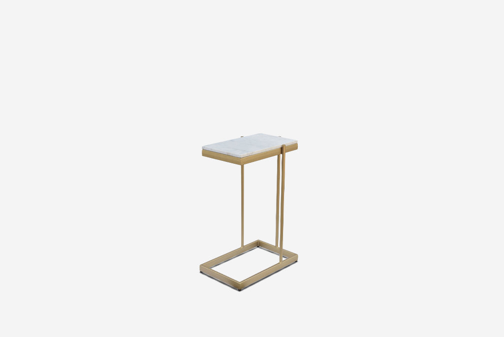Marble C-Side Table