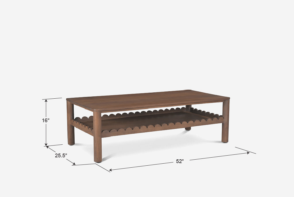 Scallop Coffee Table