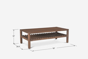 Scallop Coffee Table