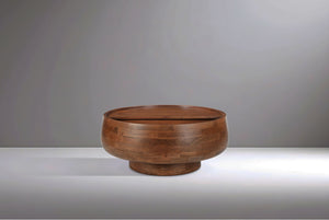 Swivel-Top Storage Coffee Table