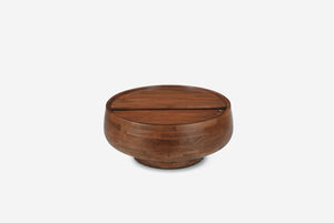 Swivel-Top Storage Coffee Table