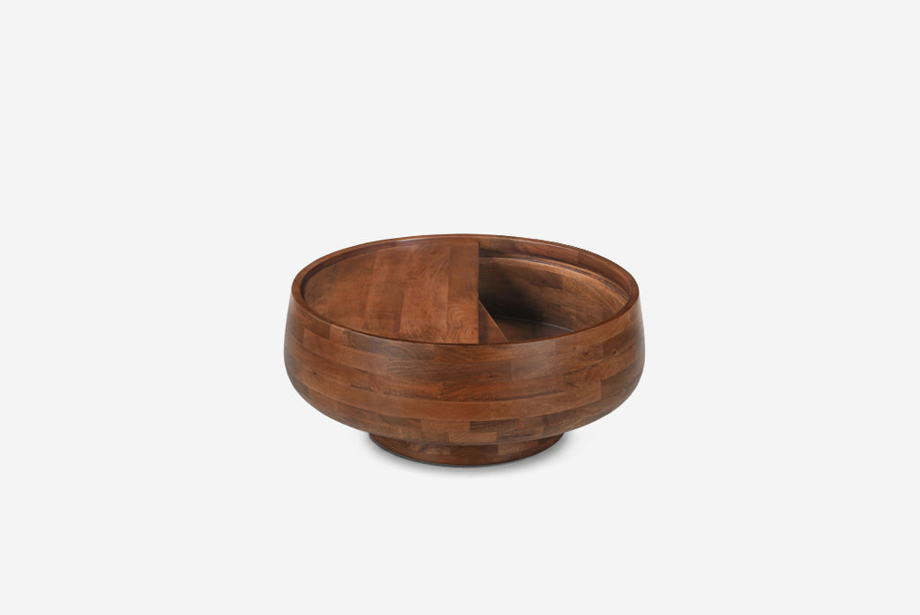 Swivel-Top Storage Coffee Table