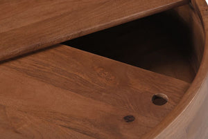 Swivel-Top Storage Coffee Table