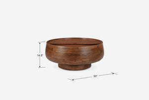 Swivel-Top Storage Coffee Table