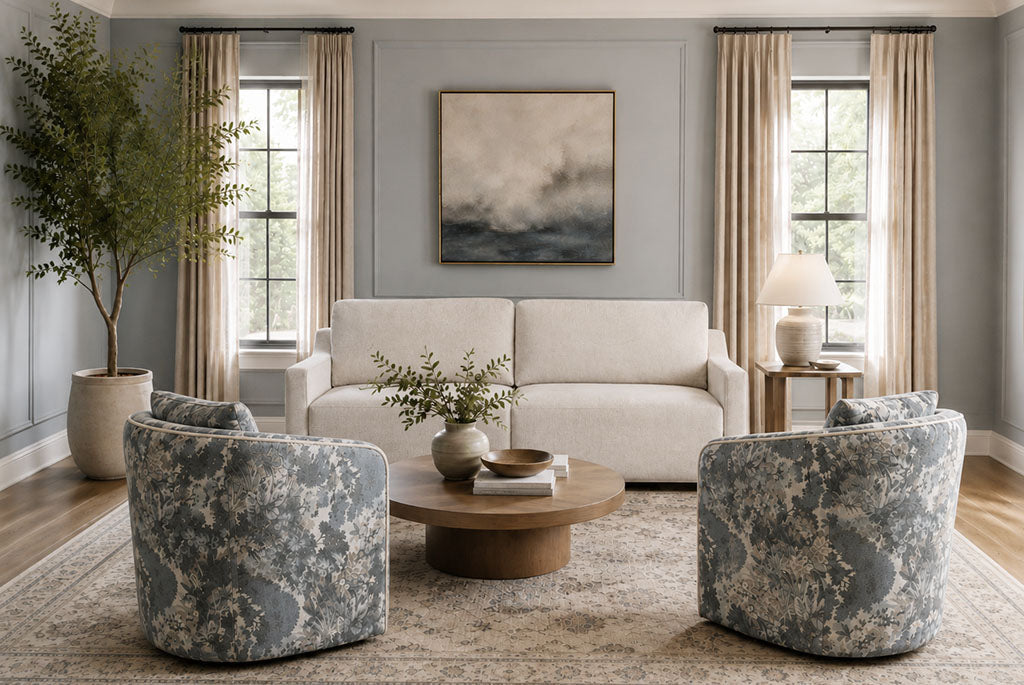Colette Swivel Accent Chair