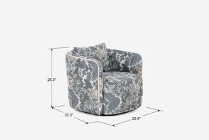 Colette Swivel Accent Chair