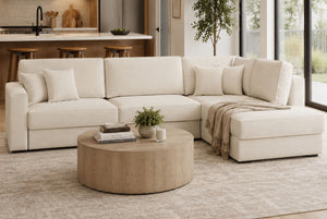 Switch Queen Sleeper Sectional with Storage Chaise