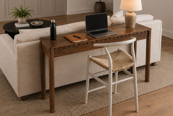 Scallop Console Table