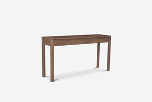Scallop Console Table