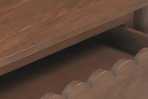 Scallop Console Table