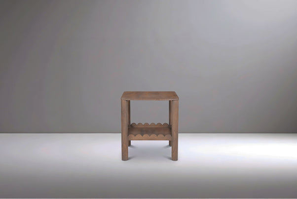 Scallop Side Table