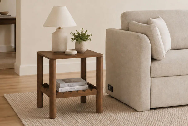 Scallop Side Table