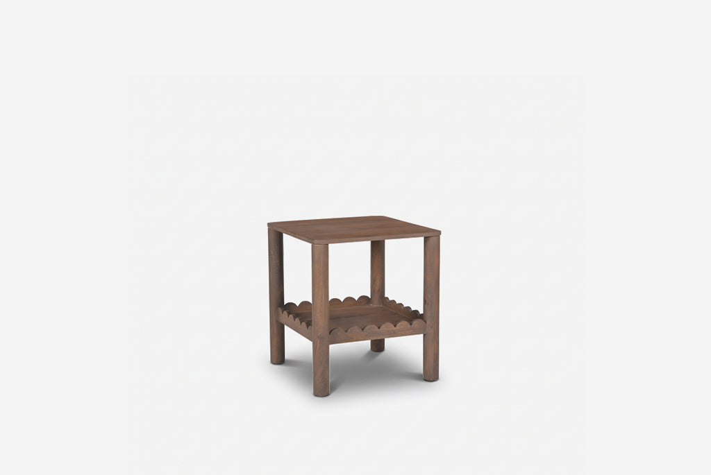Scallop Side Table