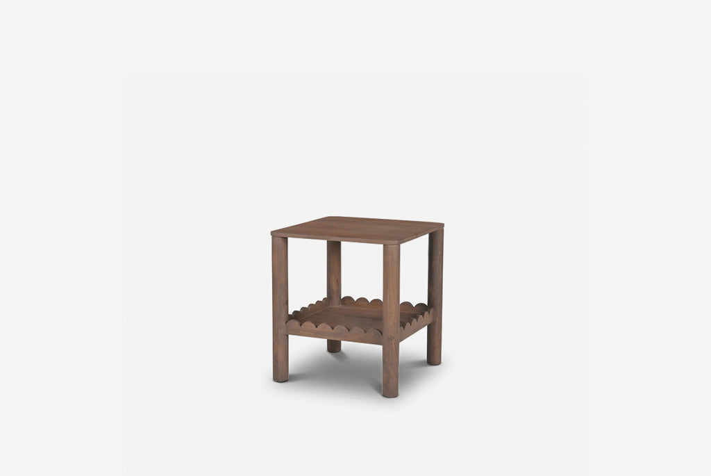 Scallop Side Table