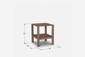 Scallop Side Table