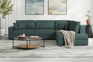 Switch Queen Sleeper Sectional with Storage Chaise