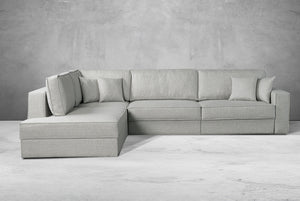Switch Queen Sleeper Sectional with Storage Chaise
