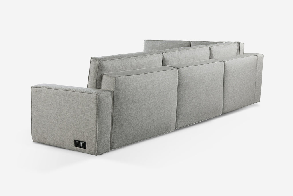 Switch Queen Sleeper Sectional with Storage Chaise