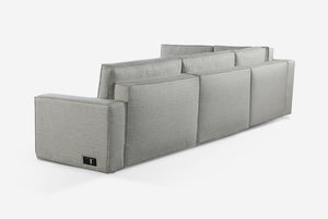 Switch Queen Sleeper Sectional with Storage Chaise