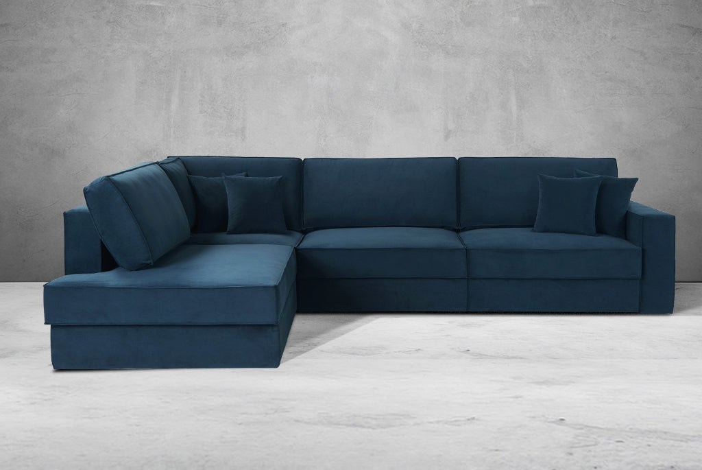 Switch Queen Sleeper Sectional with Storage Chaise