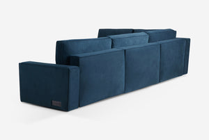 Switch Queen Sleeper Sectional with Storage Chaise