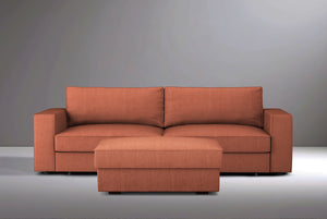 Switch Sofa + Ottoman Set – Coral