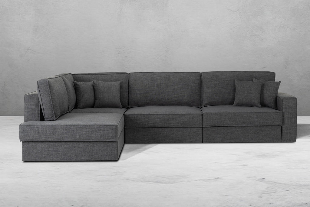 Switch Queen Sleeper Sectional with Storage Chaise