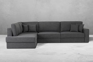 Switch Queen Sleeper Sectional with Storage Chaise